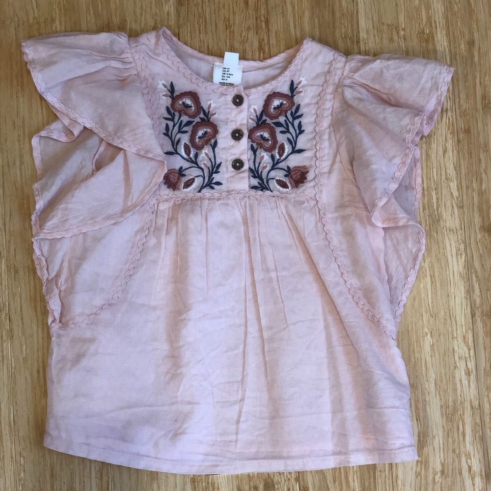 NWOT Toddler girls pink top